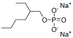 Disodium (2-ethylhexyl)phosphate Struktur