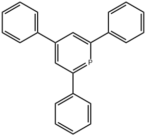 2,4,6-Triphenylphosphorin Struktur