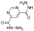 4,6-PyriMidinedicarboxylic acid, dihydrazide Struktur