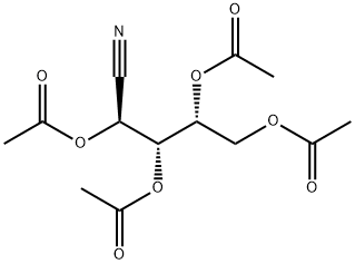 2,3,4,5-TETRA-O-ACETYL-D-XYLONITRILE Struktur