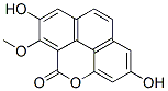 2,7-Dihydroxy-6-methoxy-5H-phenanthro[4,5-bcd]pyran-5-one Struktur