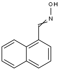 N-(naphthalen-1-ylmethylidene)hydroxylamine Struktur