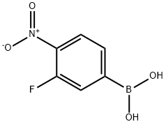 (3-Fluoro-4-nitrophenyl)boronic acid Struktur