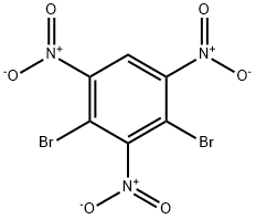 1,3-DIBROMO-2,4,6-TRINITROBENZENE Struktur