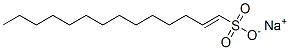 Sodium tetradecenesulfonate Struktur