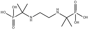 ETHYLENEDIAMINE-N,N'-BIS(ISOPROPYLPHOS- PHONIC AC.) HYDRATE Struktur