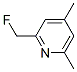 Pyridine, 2-(fluoromethyl)-4,6-dimethyl- (9CI) Struktur