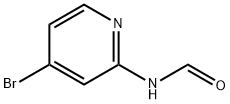 N-(4-Bromopyridin-2-yl)formamide Struktur