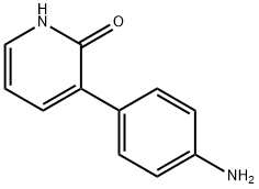 3-(4-Aminophenyl)-1H-pyridin-2-one Struktur