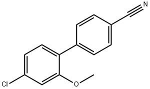 4-(4-Chloro-2-methoxyphenyl)benzonitrile Struktur