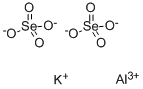 ALUMINUM POTASSIUM SELENATE Struktur