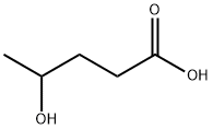 4-hydroxyvaleric acid  Struktur