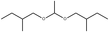 1,1-DI(2-METHYLBUTOXY)ETHANE Struktur