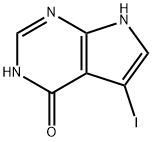 5-IODO-3,7-DIHYDRO-PYRROLO[2,3-D]PYRIMIDIN-4-ONE Structure