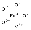 europium vanadium tetraoxide Struktur