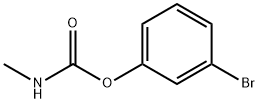 3-Bromophenol methylcarbamate Struktur