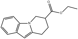 6,7,8,9-TETRAHYDRO-PYRIDO[1,2,A]INDOLE-7-CARBOXYLIC ACID ETHYL ESTER Struktur