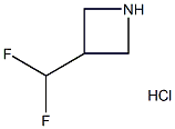 3-(difluoromethyl)azetidine hydrochloride Struktur