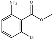 BENZOIC ACID, 2-AMINO-6-BROMO-, METHYL ESTER Struktur