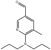 6-(dipropylaMino)-5-Methylnicotinaldehyde Struktur