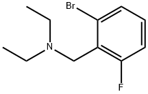 N,N-Diethyl 2-broMo-6-fluorobenzylaMine Struktur