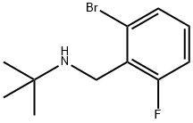 N-t-Butyl 2-broMo-6-fluorobenzylaMine Struktur