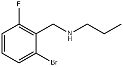 N-Propyl 2-broMo-6-fluorobenzylaMine Struktur