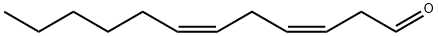 3,6-Dodecadienal, (3Z,6Z)- Struktur