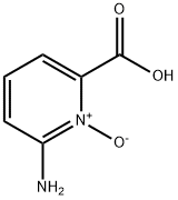 2-Pyridinecarboxylicacid,6-amino-,1-oxide(9CI) Struktur