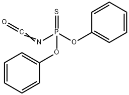 DIPHENYL PHOSPHOROISOTHIOCYANATIDATE, 95 Struktur