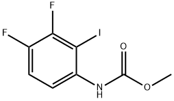 Methyl 3,4-difluoro-2-iodophenylcarbaMate Struktur