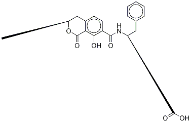 Ochratoxin B-d5 Struktur