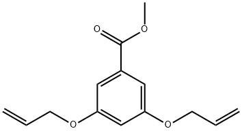 METHYL 3,5-BIS(ALLYLOXY)BENZENECARBOXYLATE Struktur