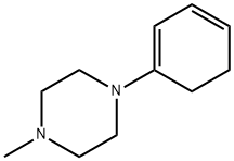 Piperazine, 1-(1,3-cyclohexadien-1-yl)-4-methyl- (9CI) Struktur