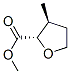 2-Furancarboxylicacid,tetrahydro-3-methyl-,methylester,trans-(9CI) Struktur