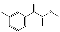 3,N-DIMETHYL-N-METHOXYBENZAMIDE Struktur