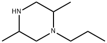 Piperazine, 2,5-dimethyl-1-propyl- (9CI) Struktur