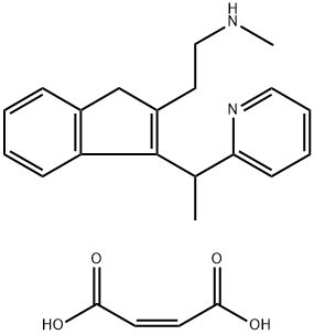 rac-N-DeMethyl DiMetindene Struktur