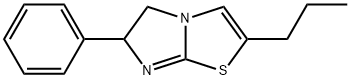 5,6-dihydro-6-phenyl-2-n-propylimidazo(2,1-b)thiazole Struktur