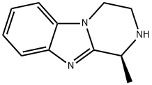 Pyrazino[1,2-a]benzimidazole, 1,2,3,4-tetrahydro-1-methyl-, (S)- (9CI) Struktur