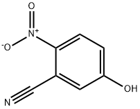 2-NITRO-5-HYDROXY-BENZONITRILE Struktur