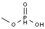 methyl hydrogenphosphonate Struktur