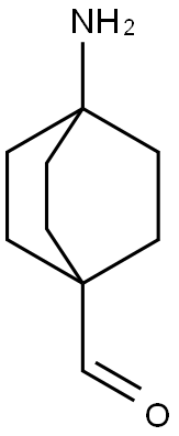 Bicyclo[2.2.2]octane-1-carboxaldehyde, 4-amino- (9CI) Struktur