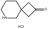 6-azaspiro[3.5]nonan-2-one hydrochloride Struktur