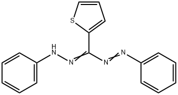 1,5-DIPHENYL-3-(2-THIENYL)FORMAZAN Struktur