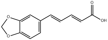 5-(3,4-METHYLENEDIOXYPHENYL)-2,4-PENTADIENOIC ACID