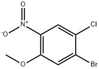 5-BroMo-4-chloro-2-nitroanisole Struktur