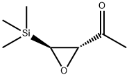 Ethanone, 1-[3-(trimethylsilyl)oxiranyl]-, (2S-trans)- (9CI) Struktur