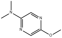 5-Methoxy-N,N-dimethyl-2-pyrazinamine Struktur