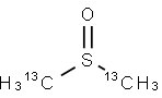 METHYL-13C SULFOXIDE Struktur